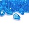 4, 20 or 50 Pieces: 6x8 mm Teardrop Aqua Blue Imitation Crystal December Birthstone Beads